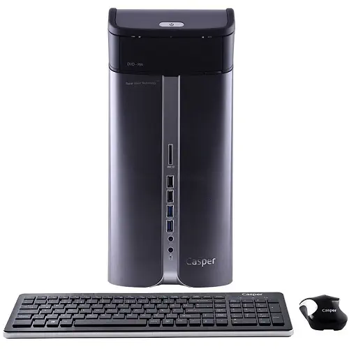 Casper Nirvana D300 D3H.7700-BYG5P-W Intel Core i7-7700 3.60GHz 16GB 2TB 2GB GTX750TI Windows 10 Masaüstü Bilgisayar