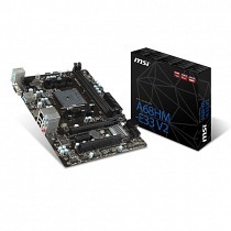 MSI A68HM-E33 V2 AMD A68H Soket FM2+ DDR3 2133MHz(OC) Sata 3 USB 3.0 Micro ATX Anakart