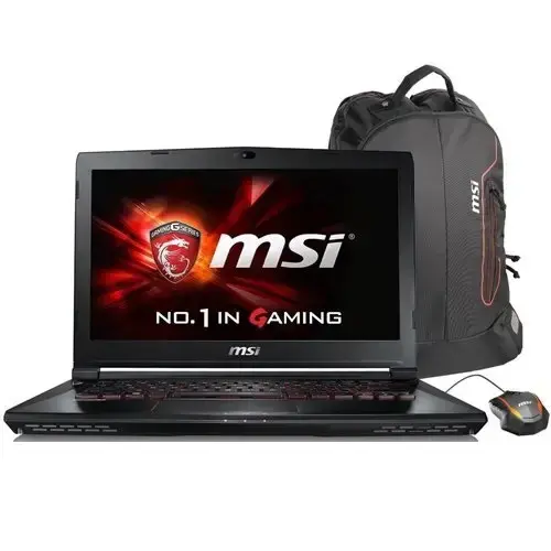 MSI GE62 6QD(Apache Pro)-1258XTR Intel Core i7 6700HQ 2.6GHz/3.5GHz 32GB 128GB SSD+1TB 4GB GTX960M 15.6″ Full HD FreeDos Notebook