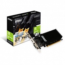 MSI Nvidia GeForce GT 710 1GB 64Bit (DX11) PCI-E 2.0 Ekran Kartı (GT 710 1GD3H LP)