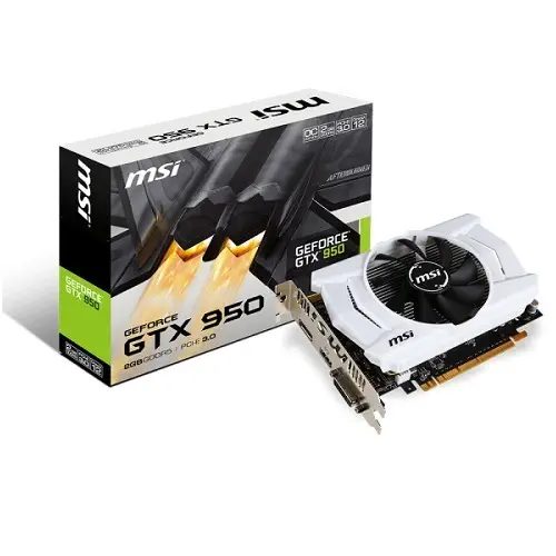 MSI GTX 950 2GD5 OCV2 2GB GDDR5 128-bit Ekran Kartı