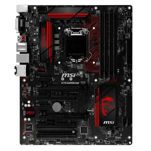 MSI H170 GAMING M3 Intel H170 Soket LGA1151 DDR4 2133 MHz Sata 3 M.2 USB 3.1 ATX Anakart