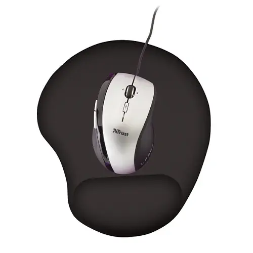 Trust 16977 Bigfoot Bilek Destekli Mouse pad-Siyah
