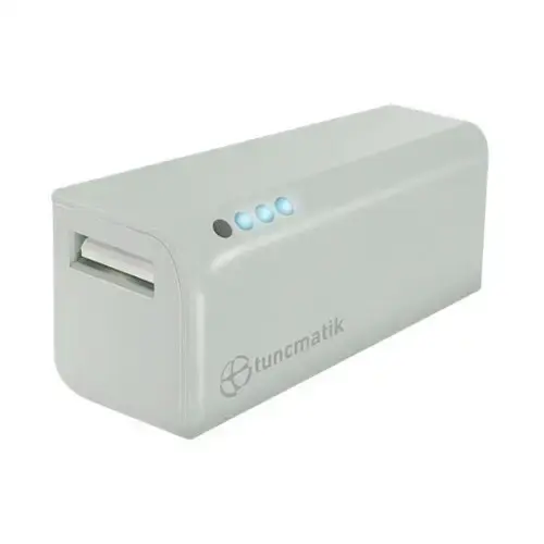 Tunçmatik Mini Charge 3000 Li-ion Powerbank Beyaz (TSK6096)