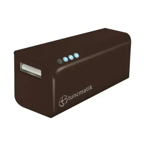 Tunçmatik Mini Charge 3000mAH Li-ion Powerbank Siyah (TSK6097)