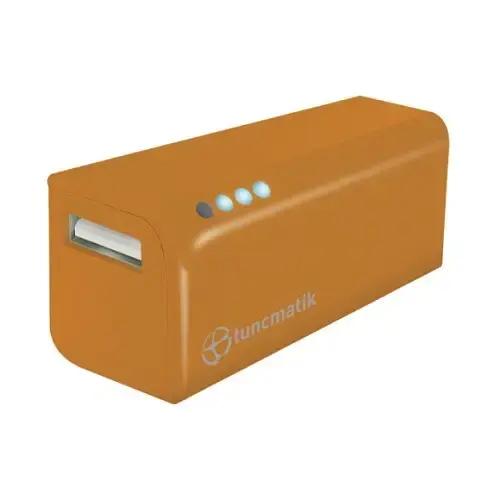 Tunçmatik Mini Charge 3000Mah Li-ion Powerbank Turuncu (TSK6098)