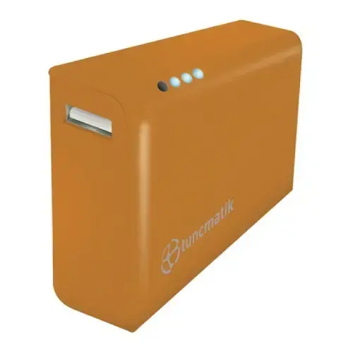 Tunçmatik Mini Charge 4000mAH Li-ion Powerbank Turuncu (TSK6118)