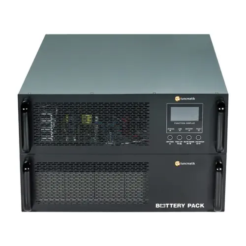 Tunçmatik Newtech Pro Rackmount 10KVA Ups 5/15 Dk.