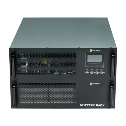 Tunçmatik Newtech Pro Rackmount 10KVA Ups 5/15 Dk.