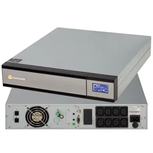 Tunçmatik Newtech Pro Rackmount 3KVA 1F/1F Aküsüz Ups