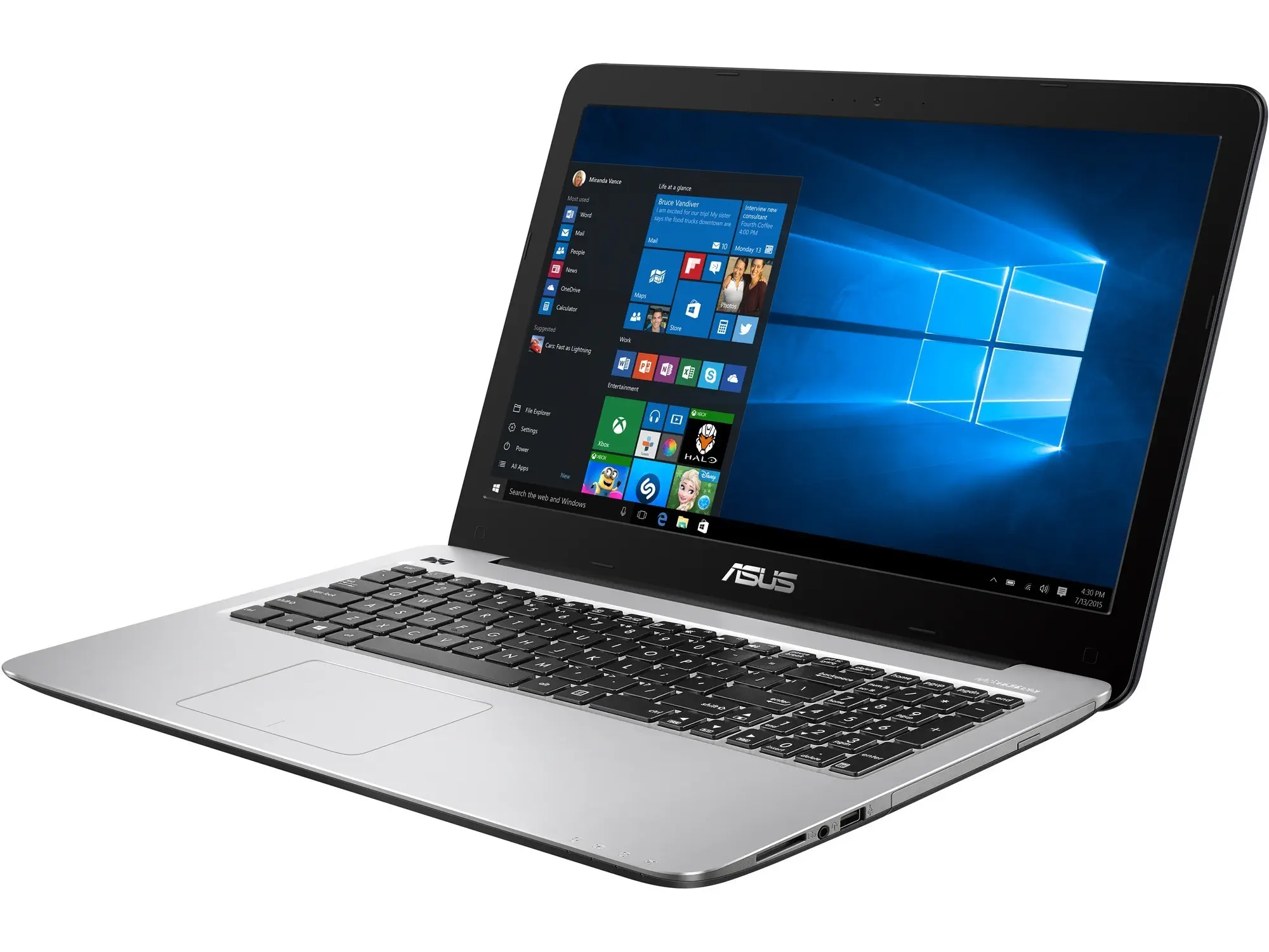 ASUS 美品 X556UA Windows11/office2019 ASUS X556UR-XX151DC Intel Core i5-6200U 2.3GHz/2.8GHz 4GB 500GB