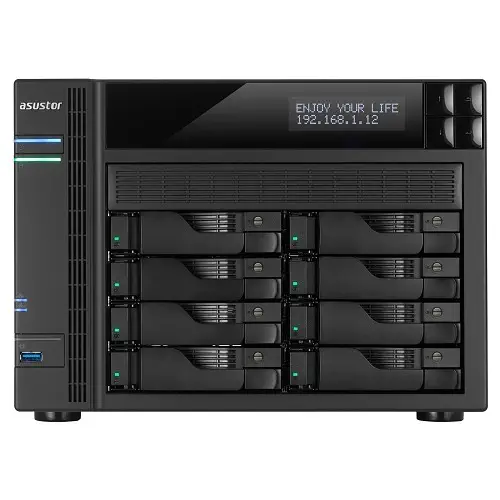 Asustor AS-6208T 8 Disk Yuvalı 4GB Ram Tower Nas Depolama Ünitesi