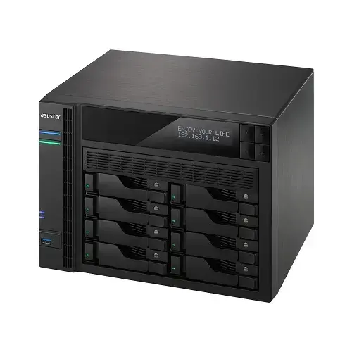 Asustor AS-6208T 8 Disk Yuvalı 4GB Ram Tower Nas Depolama Ünitesi