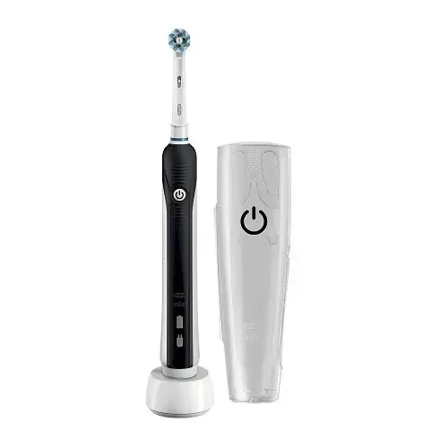 Oral-B Pro 750 Black Box+Travel Case Diş Fırçası