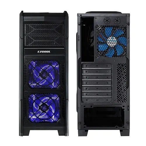 Ezcool X-950 650W Mavi LED Fanlı ATX Gaming Kasa