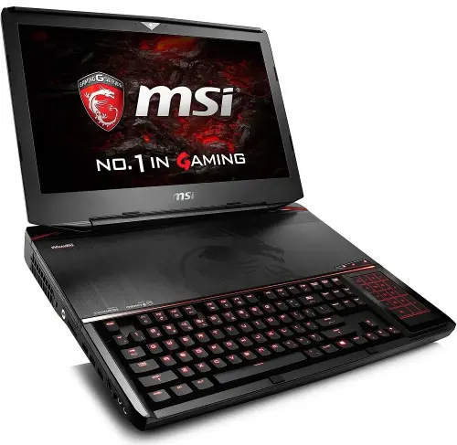 MSI GT83VR 6RF(Titan SLI)-034TR i7-6920HQ 64GB DDR4 2xGTX 1080 (SLI) GDDR5X 8GB SuperR4 512GB (2X256) SSD+1TB 7200RPM 18.4″ FHD B.RAY Writer W10SH Gaming (Oyuncu) Notebook