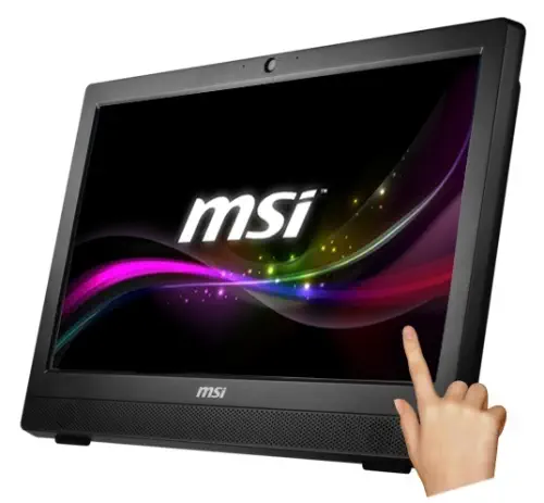 MSI Pro 24T 6M-010XEU Intel Core i3-6100 3.7GHz 4GB 500GB 23.6″ Full HD FreeDOS Siyah Dokunmatik All In One Pc