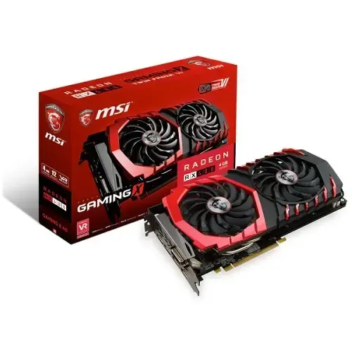 MSI GAMING X Amd Radeon RX 480 4GB OC 256Bit GDDR5 (DX12) PCI-E 3.0 Ekran Kartı RX 480 GAMING X 4G