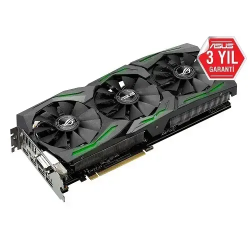 Asus ROG STRIX Nvidia GeForce GTX 1060 6GB 192Bit GDDR5 (DX12) PCI-E 3.0 Ekran Kartı (Strix-GTX1060-6G-Gaming)