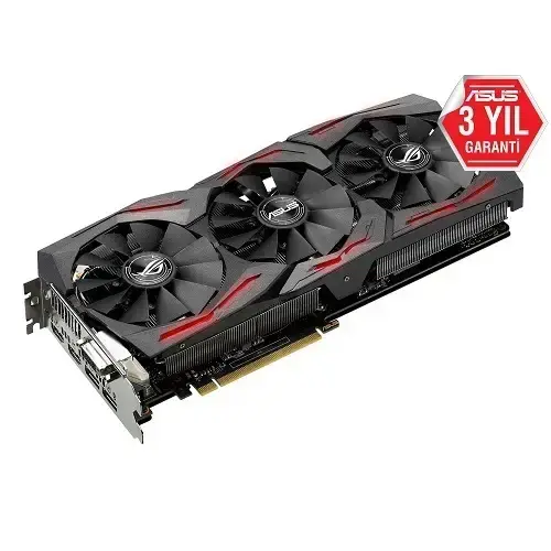 Asus ROG STRIX Nvidia GeForce GTX 1060 6GB 192Bit GDDR5 (DX12) PCI-E 3.0 Ekran Kartı (Strix-GTX1060-6G-Gaming)