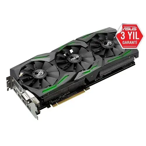 Asus STRIX-RX480-O8G-GAMING 256Bit 8GB DDR5 Gaming (Oyuncu) Ekran Kartı