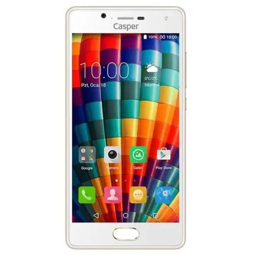 Casper Via E1 16GB Gold Cep Telefonu (Distribütör Garantili)