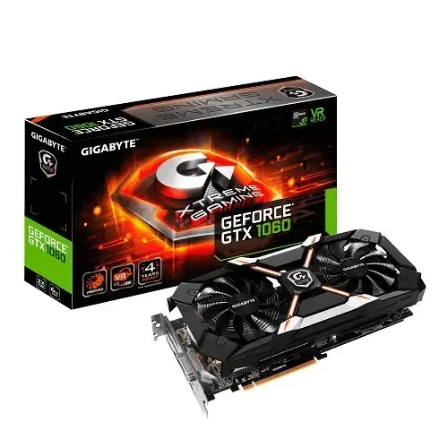 Gigabyte EXTREME GAMING Nvidia Geforce GTX 1060 6GB 192Bit GDDR5 (DX12) PCI-E 3.0 Gaming (Oyuncu) Ekran Kartı GV-N1060XTREME-6GD