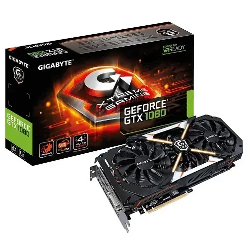 Gigabyte EXTREME GAMING Nvidia Geforce GTX 1080 8GB 256Bit GDDR5X (DX12) PCI-E 3.0 Ekran Kartı GV-N1080XTREME-8GD