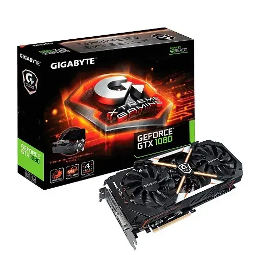 Gigabyte GV-N1080XTREME-8GD-PP GeForce GTX 1080 Xtreme Gaming Premium Pack 8GB GDDR5X 256Bit 16x Gaming (Oyuncu) Ekran Kartı