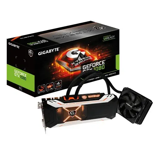 Gigabyte GV-N1080XTM-W-8GD GeForce GTX 1080 Xtreme Gaming Water Cooling 8GB GDDR5X 256Bit 16x Gaming (Oyuncu) Ekran Kartı