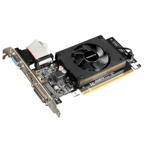 Gigabyte Nvidia GeForce GT 710 2GB 64Bit (DX12) PCI-E 2.0 Ekran Kartı GV-N710D3-2GL
