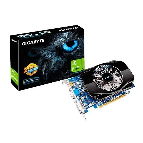 Gigabyte Nvidia GeForce GT 730 2GB 128Bit DDR3 (DX11.2) PCI-E 2.0 Ekran Kartı (GV-N730-2GI)