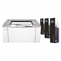 HP G3Q39A Laserjet Pro M106W Yazıcı(1+2 Toner Bundle)