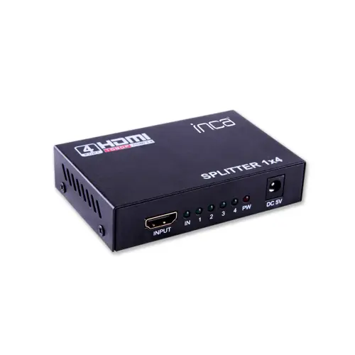 Inca IHC-04 Full HD 1 Giriş  4 Çıkış HDMI Splitter