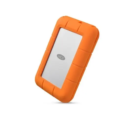LaCie Rugged 4TB Raid 0,1 Thunderbolt & USB 3.0 2.5″ Şoka,Toza ve suya karşı korumalı Taşınabilir Disk STFA4000400