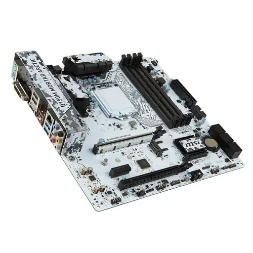 MSI B150M MORTAR ARTRIC Intel B150 Soket LGA1151 DDR4 2133MHz Sata 3 M.2 USB 3.1 mATX Anakart