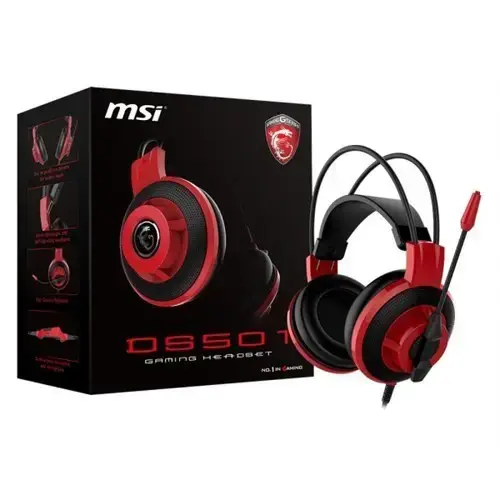 MSI DS501 Mikrofonlu Kablolu Gaming (Oyuncu) Kulaklık