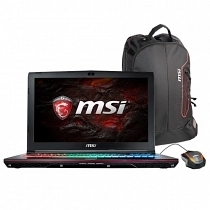 MSI GE62VR 6RF(Apache Pro)-076XTR Intel Core i7-6700HQ 2.60GHz/3.50GHz 16GB 128GB +1TB 15.6" FHD 3GB GTX 1060 Notebook