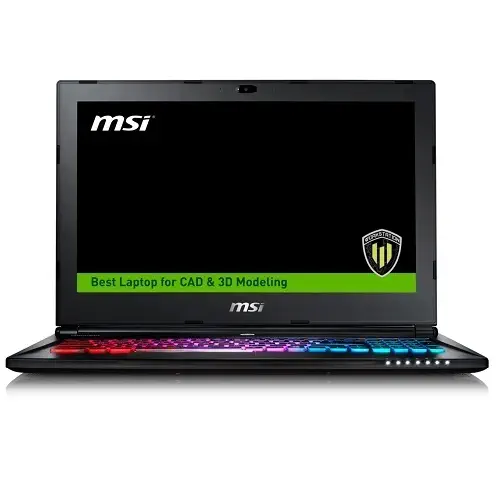 MSI WS72 6QJ-046TR Intel Xeon E3-1505M 2.80GHz/3.70GHz 32GB 4GB Quadro M2000M SuperR4 512GB (2X256) SSD+1TB 17.3″ 4K ULTRA HD W10 Pro Notebook