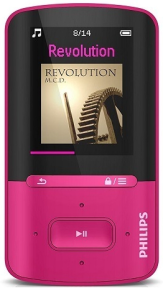 Philips Vibe SA4VBE04PN/12 4GB Pembe MP4 Çalar