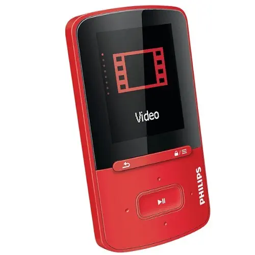 Philips Vibe SA4VBE04RF/12 4GB FM Radyo 1.8″ Ekran MP4 Çalar