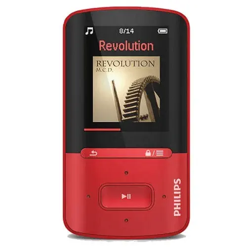 Philips Vibe SA4VBE04RF/12 4GB FM Radyo 1.8″ Ekran MP4 Çalar