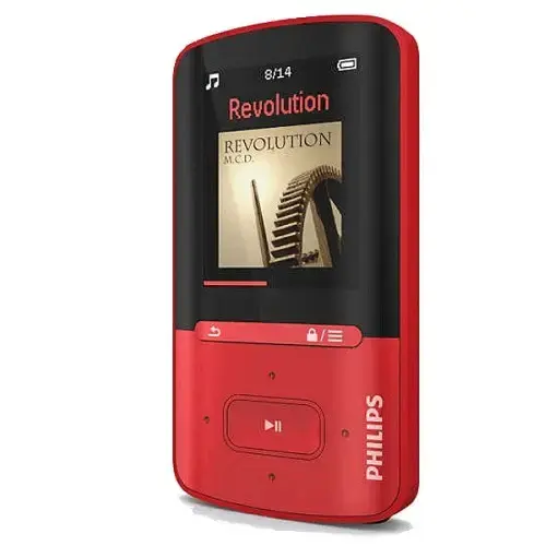 Philips Vibe SA4VBE04RF/12 4GB FM Radyo 1.8″ Ekran MP4 Çalar