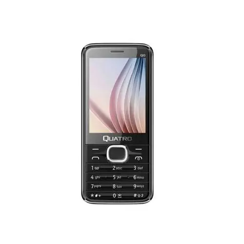 Quatro Q8 Cift Hatlı Siyah Cep Telefonu