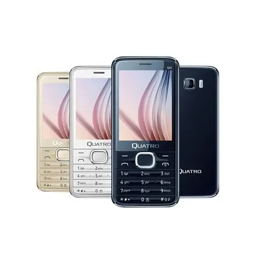 Quatro Q8 Cift Hatlı Siyah Cep Telefonu