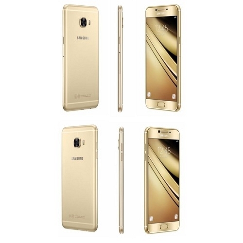 Samsung Galaxy C7 32GB Gold Cep Telefonu (İthalatçı Firma Garantili)