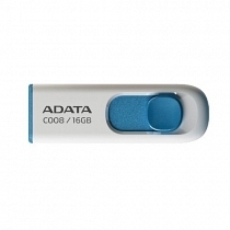 AData AC008-16G-RWE 16GB USB 2.0 Mavi Beyaz USB Bellek