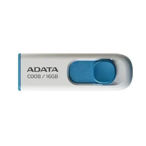 AData AC008-16G-RWE 16GB USB 2.0 Mavi Beyaz USB Bellek