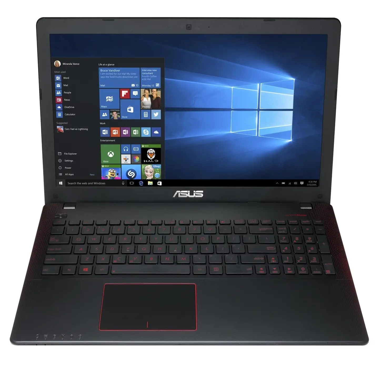 Asus X550VX-DM324D Intel Core i7-6700HQ 2.6GHz 8GB 1TB 4GB GTX950M 15.6″ Full HD FreeDos Notebook