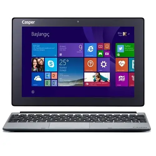 Casper Nirvana N220 Intel Atom Z3735F 1.33Ghz 2GB 32GB 10.1″ HD IPS Win10 İkisi Bir Arada